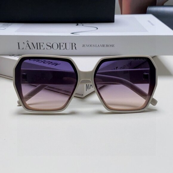 Modern YSL Cream Frame Gradient Shades main image 8